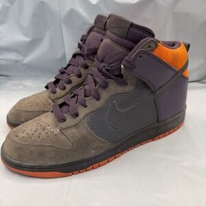 Men's Size  9.5 Nike Dunk High Gray - 317982-002 NBA Phoenix Suns